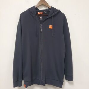 Ktm Mens Full Zip Hooded Sweatshirt Size Xxl Black Racing Dirt Bike Motocross